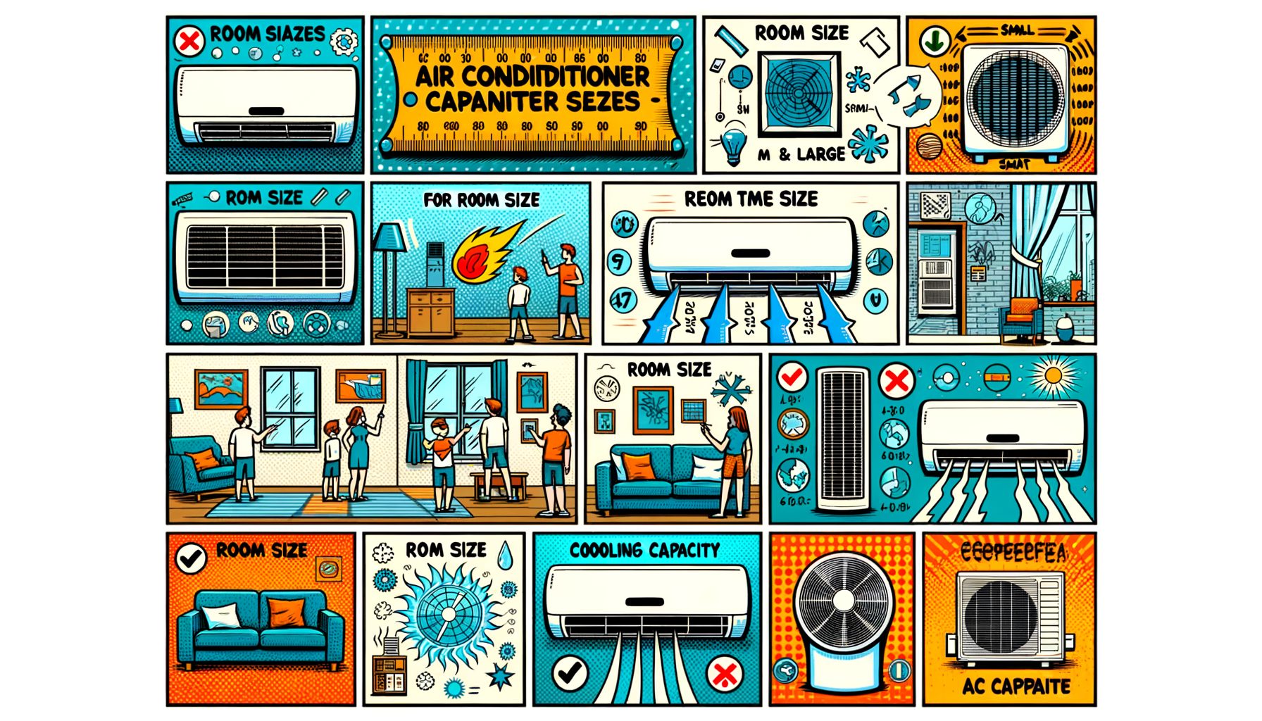 Find the Right AC Capacity for Your Room Size: Expert Guide