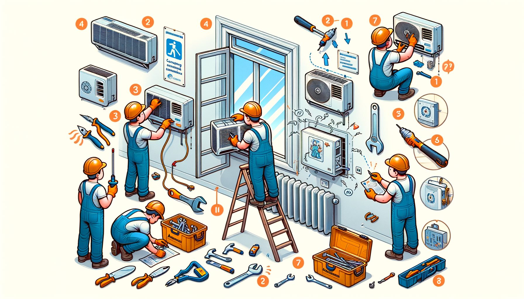 Step-by-Step Guide to Install a Window Air Conditioner Safely